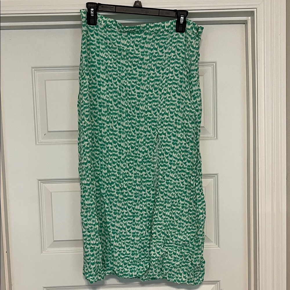 H & M Green Patterned Women's Skirt